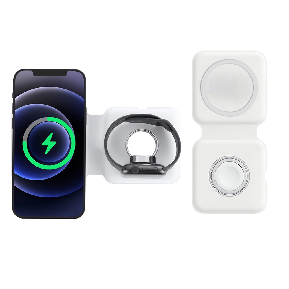 Smartwatch X12 - Magsafe duo Магнитное Беспроводное зарядное устройство