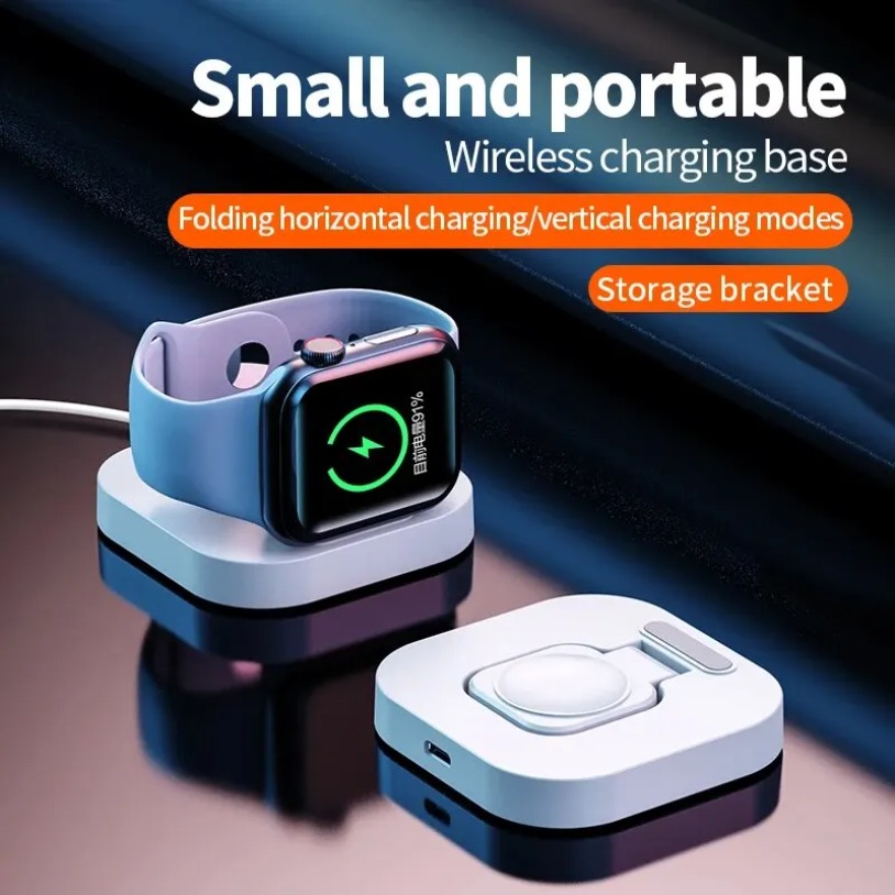 Wireless Charger Watch - Портативный кронштейн для быстрой зарядки, магнитная