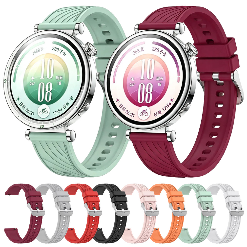 Titan Smartwatch Accessories - 18-мм спортивный силиконовый ремешок для Huawei