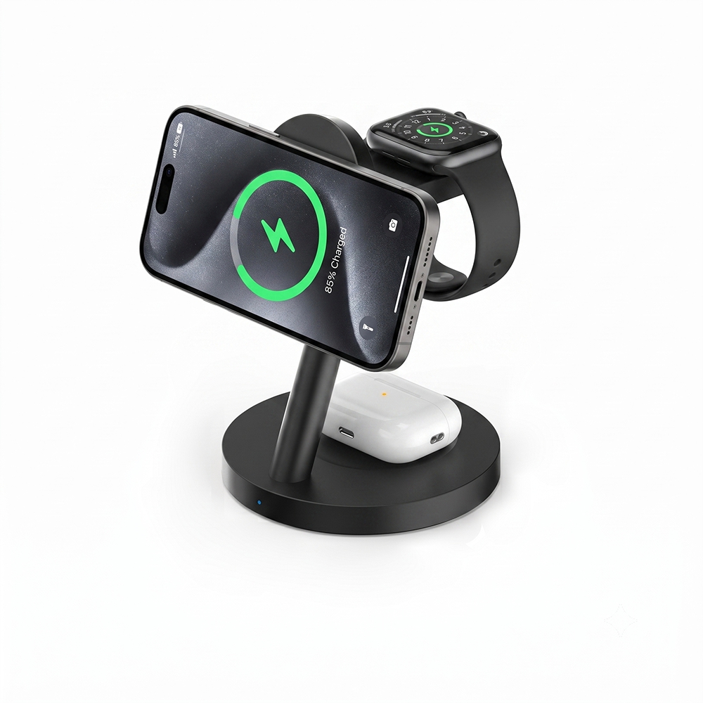 Wireless Charger Watch - Магнитная беспроводная зарядная док-станция Qi2.2 25