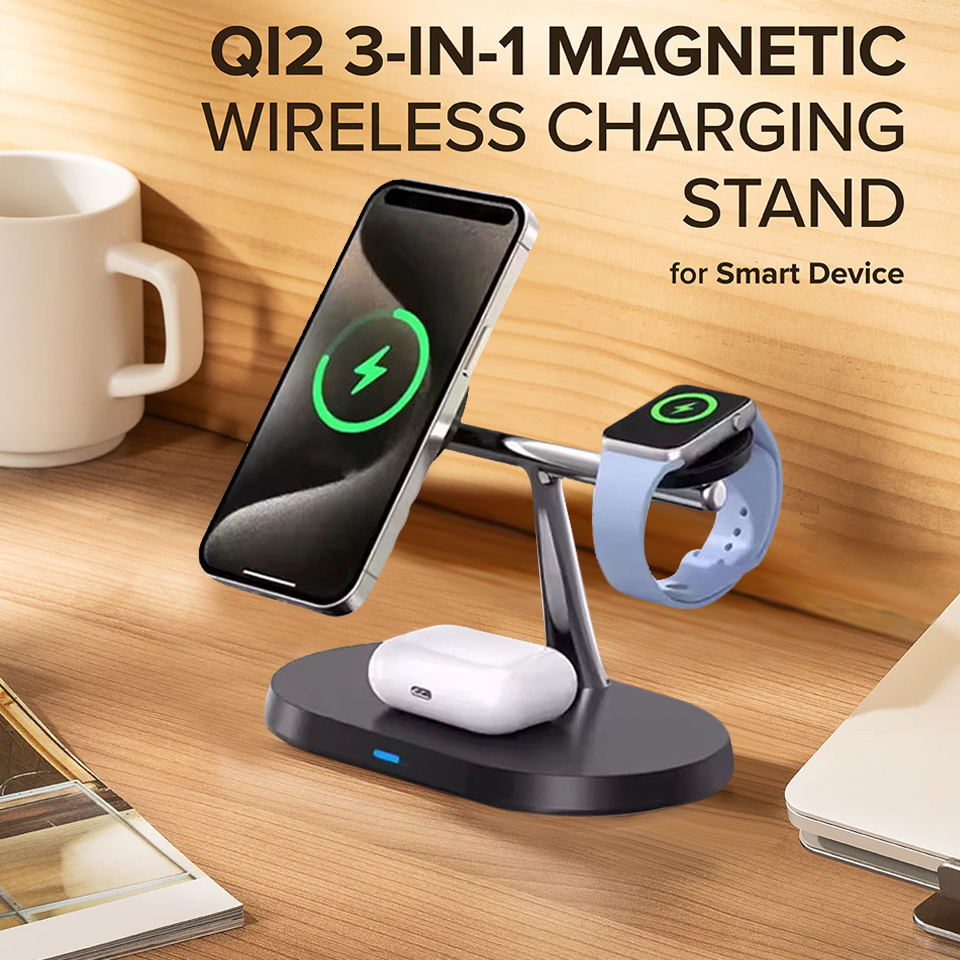 Магнитная беспроводная зарядна – обзор и цена Wireless Charger Watch
