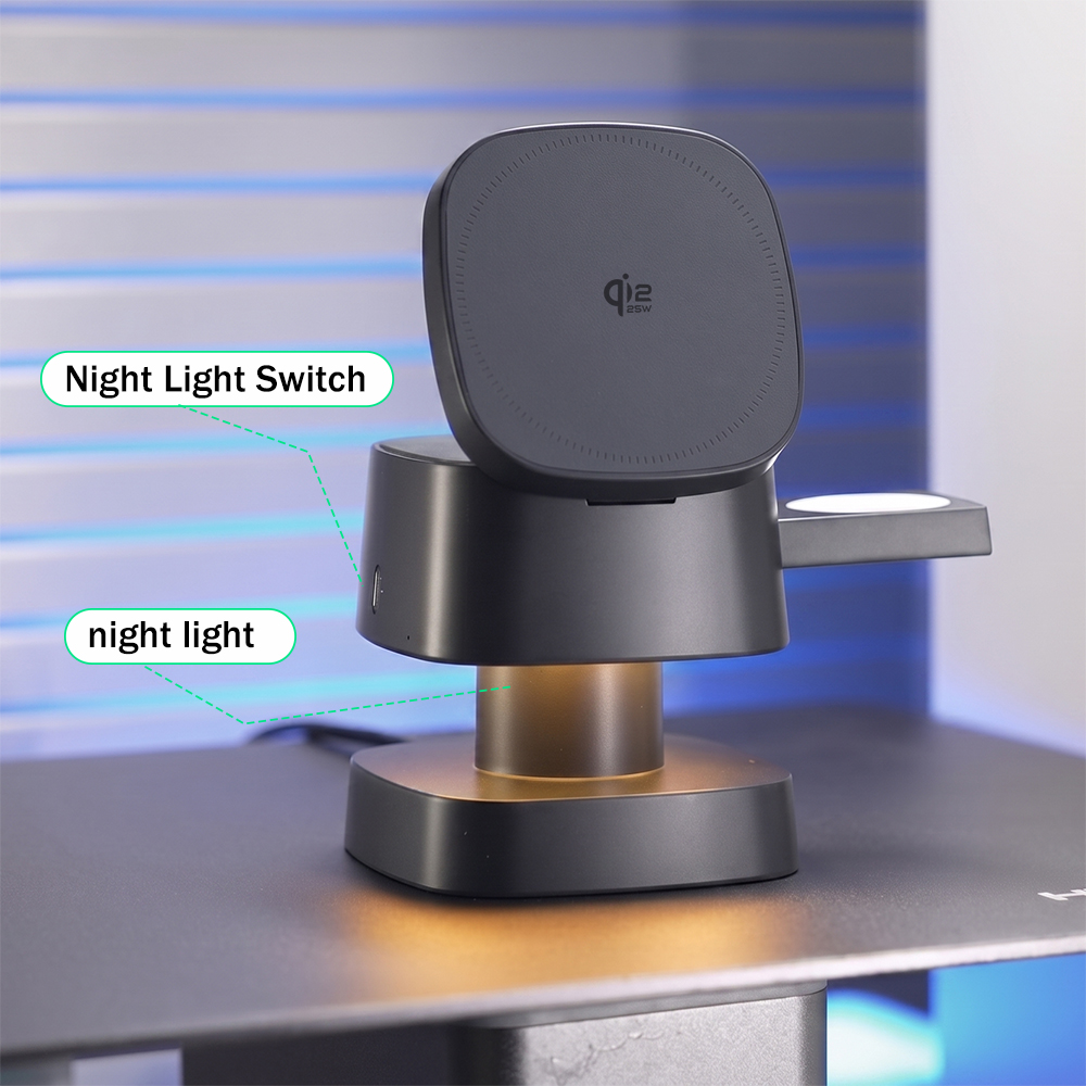 Магнитная беспроводная зарядна – обзор и цена Wireless Charger Watch