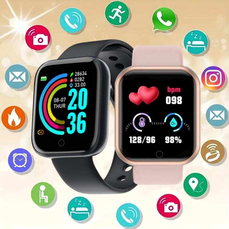 Смарт-часы Y68 D20 мужские, ум – обзор и цена Smartwatch X12
