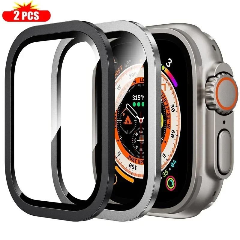2 шт. закаленное стекло для Ap – обзор и цена Smart Watch Accessories