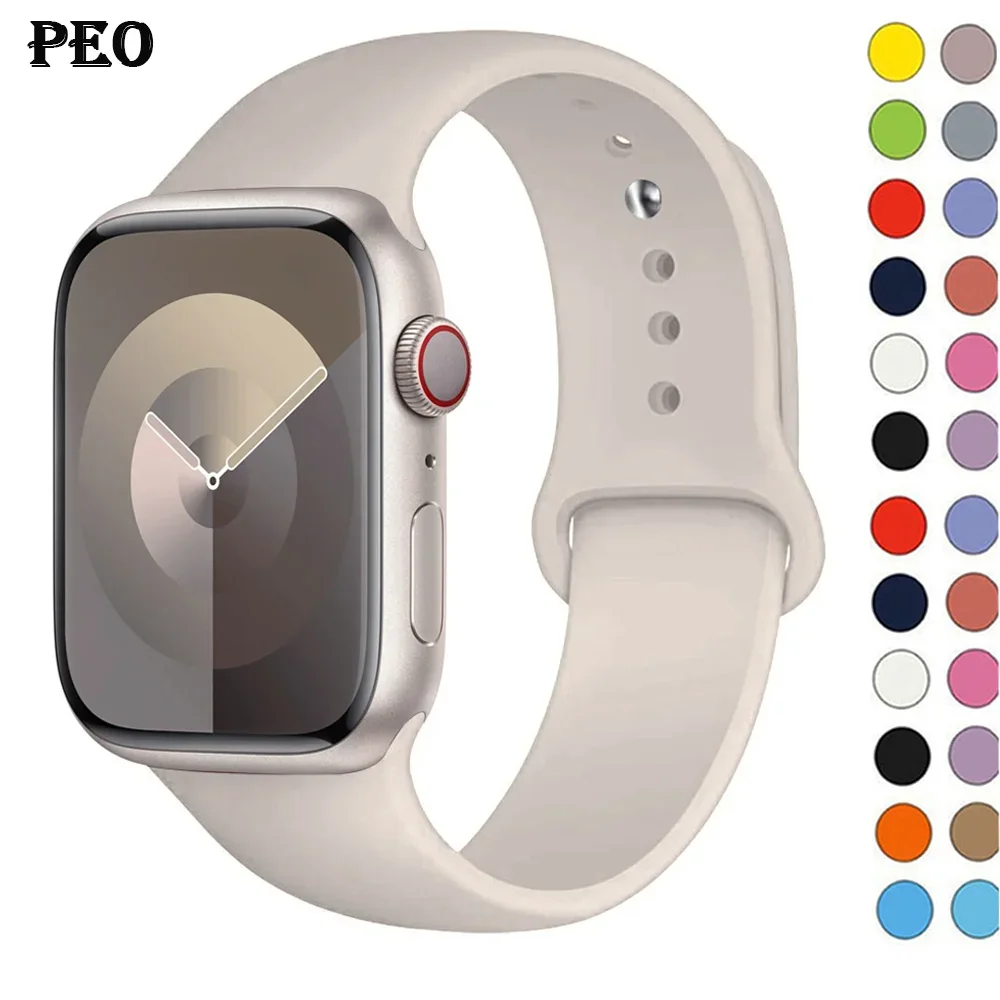 Ремешок силиконовый для Apple  – обзор и цена Smartwatch Watch Accessories For Women