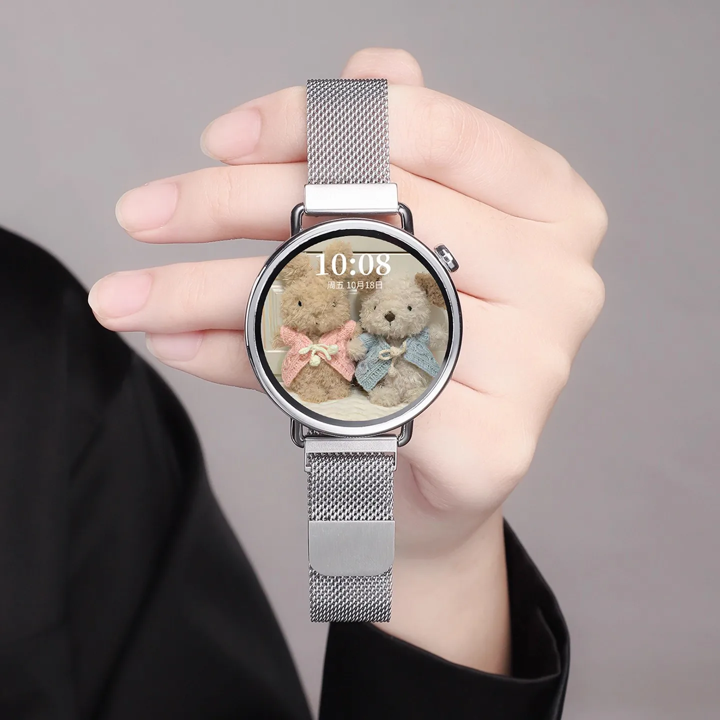 Миланский ремешок 18 мм для Xi – обзор и цена Smartwatch Watch Accessories For Women