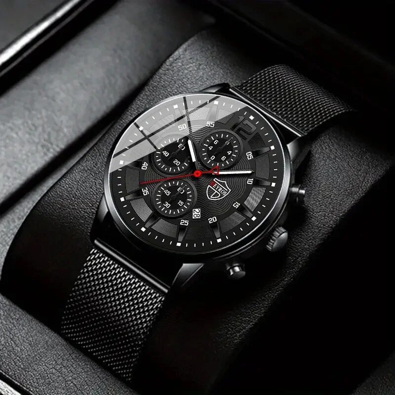 Мужские модные минималистичные – обзор и цена Stainless Mesh Band