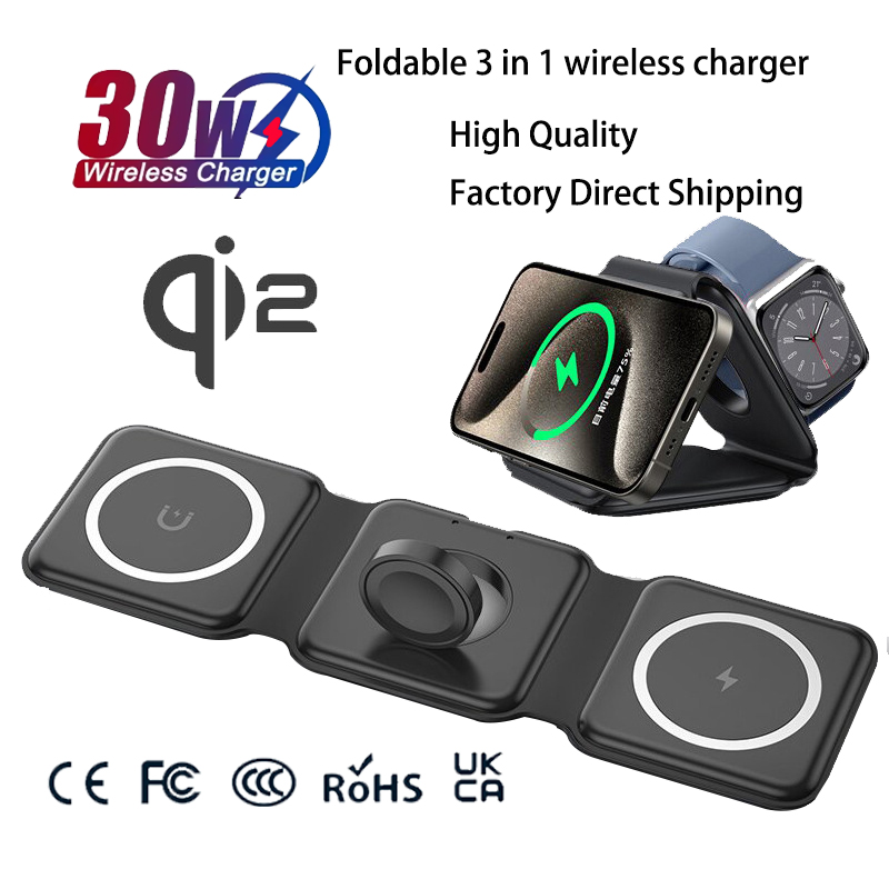 Универсальная магнитная складн – обзор и цена Wireless Charger Watch
