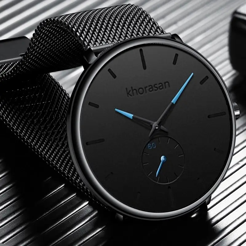 YOLAKO Мужские модные минимали – обзор и цена Stainless Mesh Band
