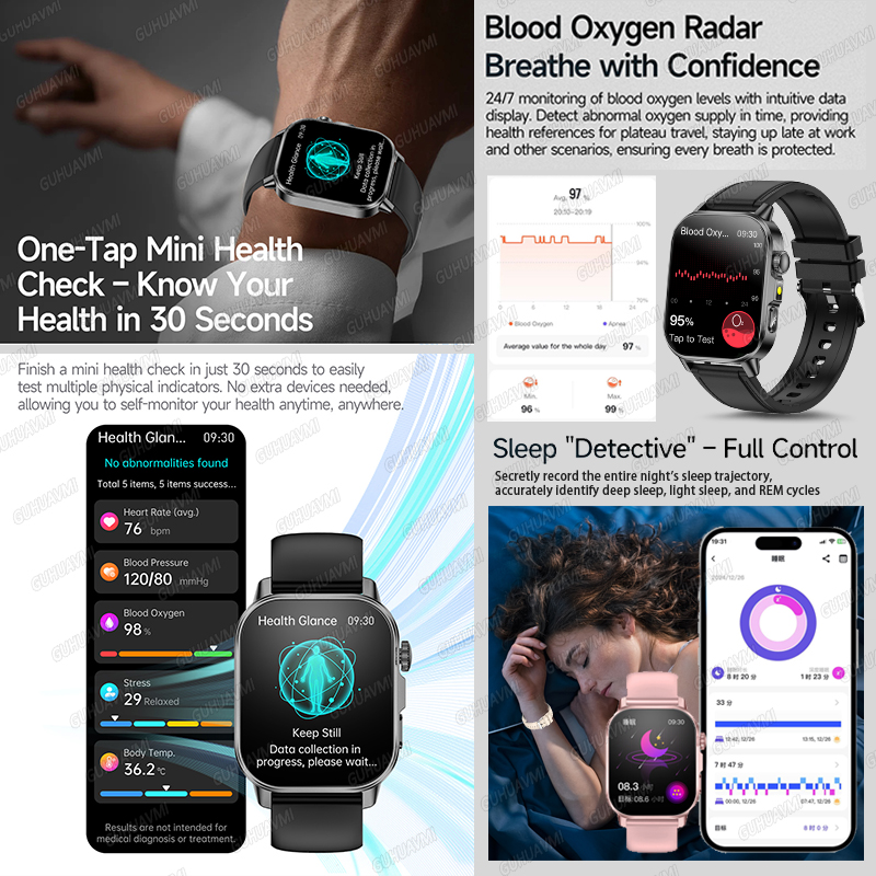 GUHUAVMI 2026 Новые умные часы – обзор и цена Android Smartwatch Accessories