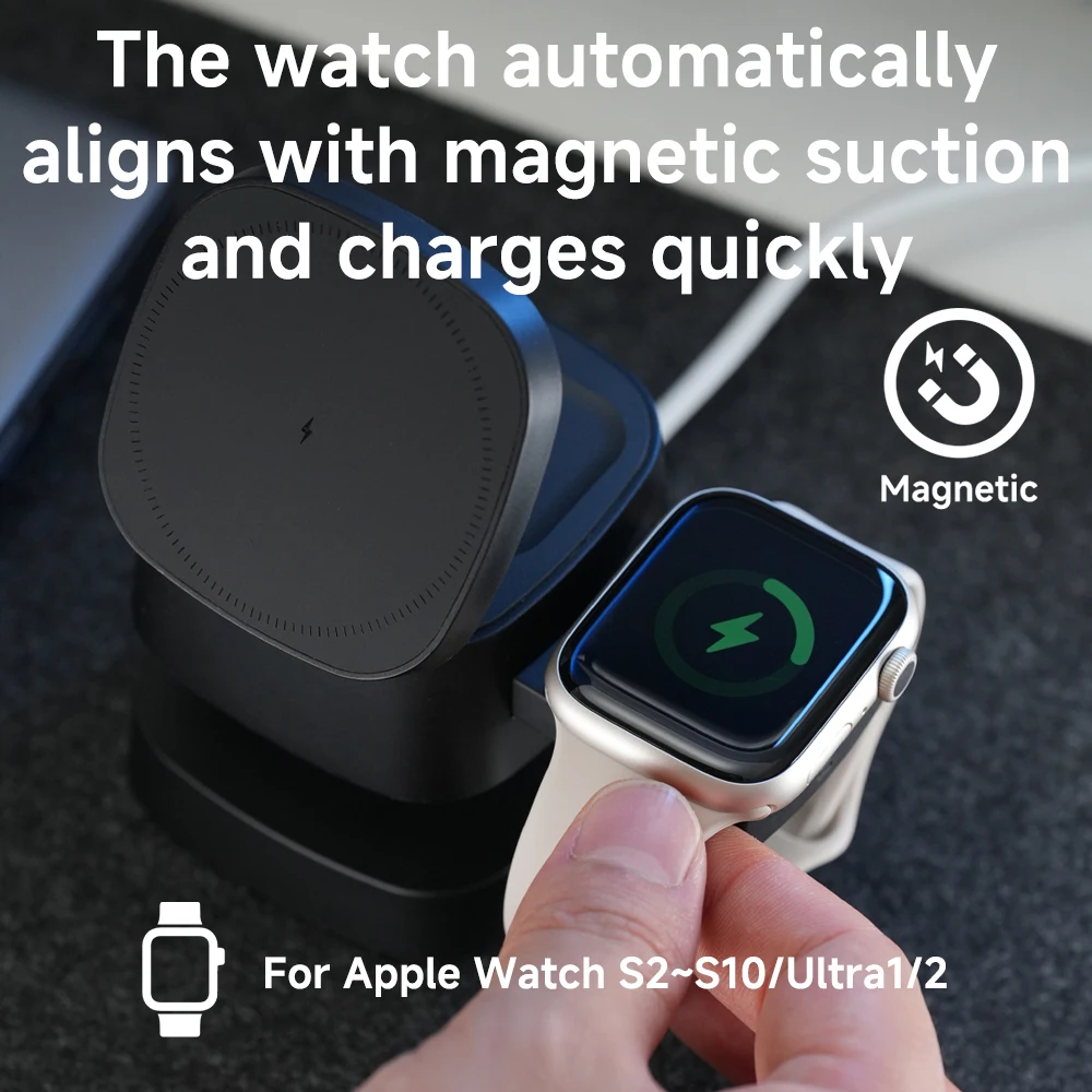 Магнитное беспроводное зарядно – обзор и цена Wireless Charger Watch