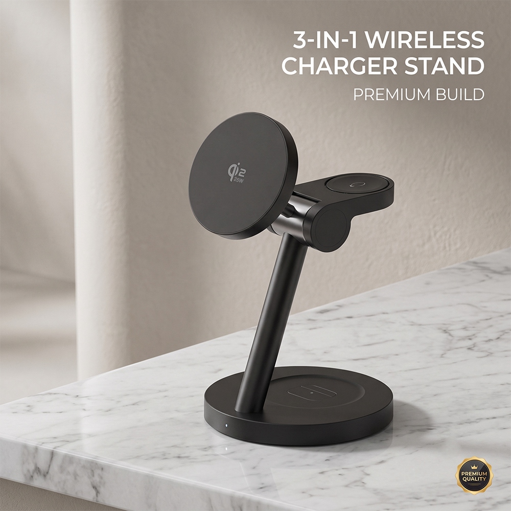 Магнитная беспроводная зарядна – обзор и цена Wireless Charger Watch
