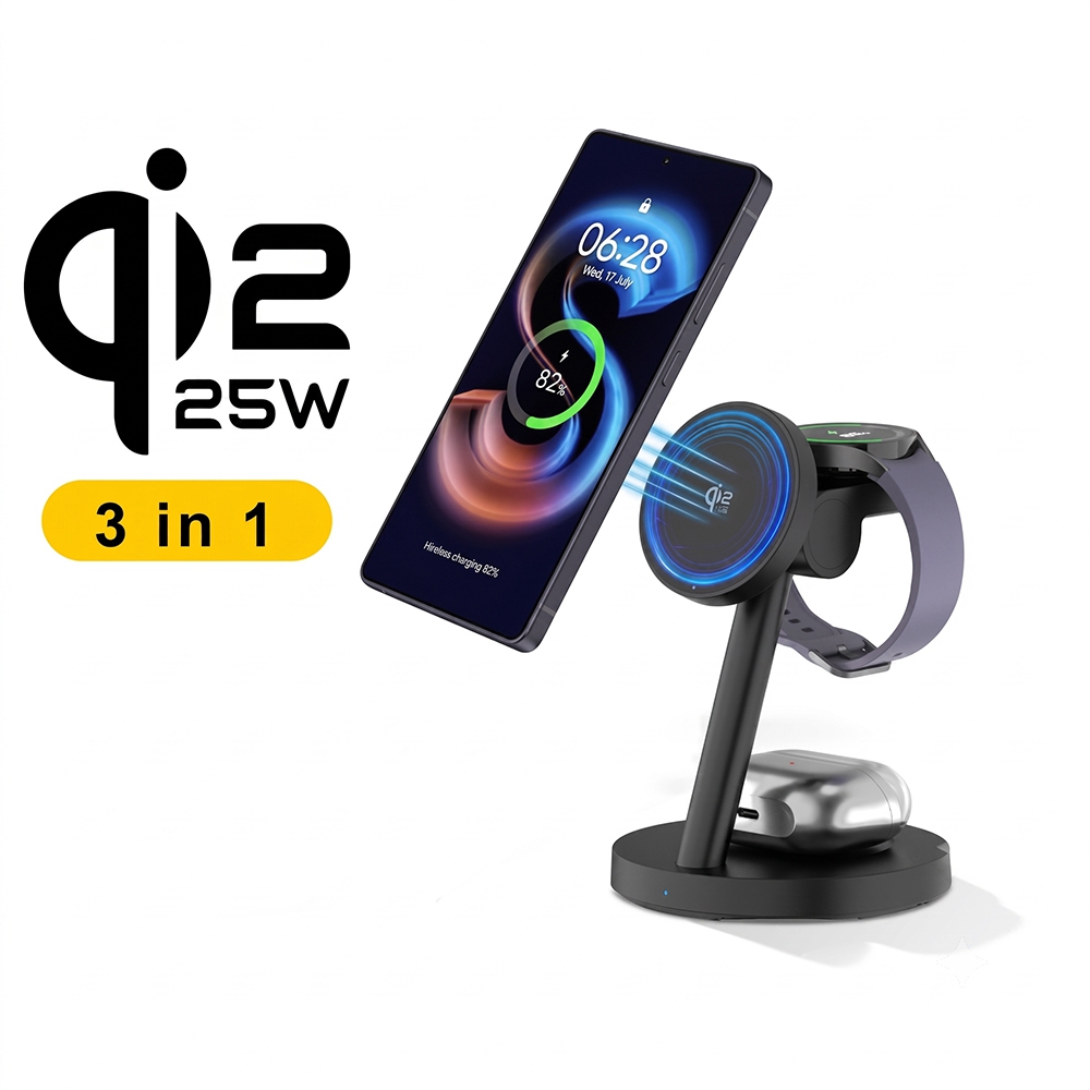 Магнитная беспроводная зарядна – обзор и цена Wireless Charger Watch