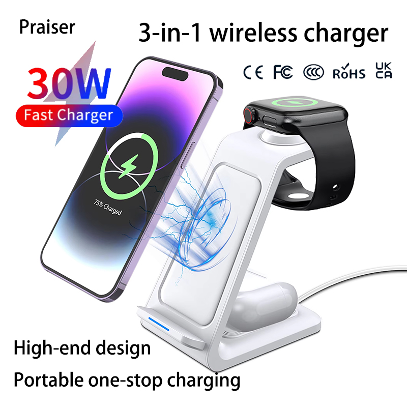 Беспроводная зарядная станция  – обзор и цена Wireless Charger Watch